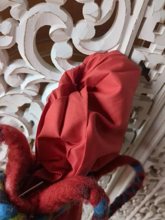 Rising Tide Handmade Felted Purse - Picture 15 of 16